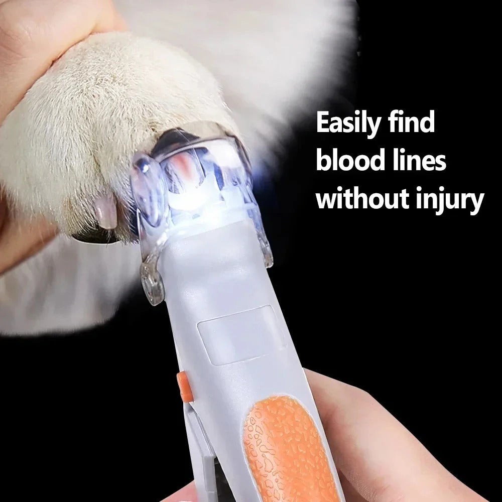 ClawCare Pro™ – LED Pet Nail Clipper with Precision Light