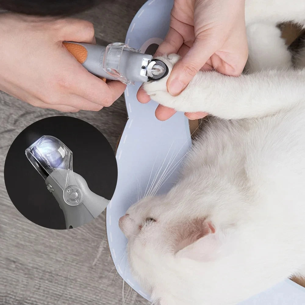 ClawCare Pro™ – LED Pet Nail Clipper with Precision Light